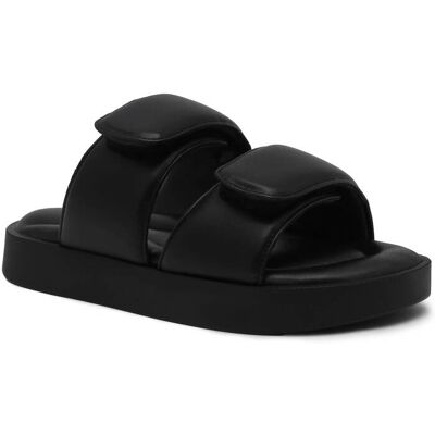 INUIKII Klapki PADDED DOUBLE BAND czarny 36 INUIKII Klapki PADDED DOUBLE BAND czarny 36
