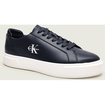 Calvin Klein Skórzane sneakersy BASKET granatowy 44 Calvin Klein Skórzane sneakersy BASKET granatowy 44
