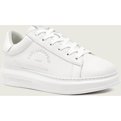 Karl Lagerfeld Skórzane sneakersy KAPRI biały 44 Karl Lagerfeld Skórzane sneakersy KAPRI biały 44