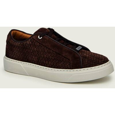 Boss BLACK Sneakersy Gary_Tenn_sdwvhd zamsz brązowy 41 Boss BLACK Sneakersy Gary_Tenn_sdwvhd zamsz brązowy 41