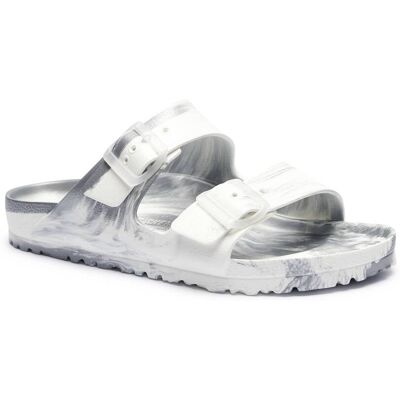 Birkenstock Klapki Arizona EVA narrow fit biały 38 Birkenstock Klapki Arizona EVA narrow fit biały 38
