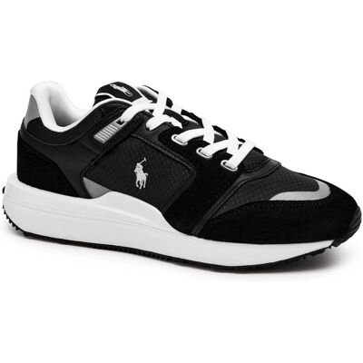 Polo Ralph Lauren Skórzane sneakersy Train 89 czarny 40 Polo Ralph Lauren Skórzane sneakersy Train 89 czarny 40