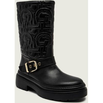 Aigner Skórzane botki AILA 12A czarny 38 Aigner Skórzane botki AILA 12A czarny 38