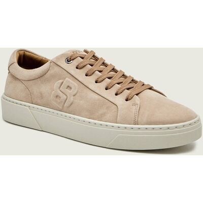 Boss BLACK Sneakersy Gary_Tenn_sdbbe zamsz beżowy 41 Boss BLACK Sneakersy Gary_Tenn_sdbbe zamsz beżowy 41
