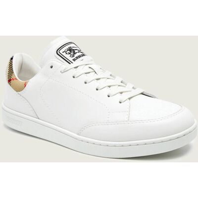 Burberry Skórzane sneakersy A:MF SET biały 40 Burberry Skórzane sneakersy A:MF SET biały 40
