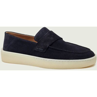 Boss BLACK Loafersy Randal zamsz granatowy 42 Boss BLACK Loafersy Randal zamsz granatowy 42