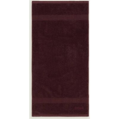 Boss BLACK Ręcznik do rąk LOFT 50 x 100 cm bordowy OS Boss BLACK Ręcznik do rąk LOFT 50 x 100 cm bordowy OS
