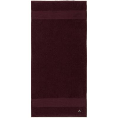 Lacoste HOME Ręcznik do rąk 50 x 100 cm bordowy OS Lacoste HOME Ręcznik do rąk 50 x 100 cm bordowy OS