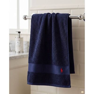 Polo Ralph Lauren Home Ręcznik dla gości 40 x 75 cm granatowy OS Polo Ralph Lauren Home Ręcznik dla gości 40 x 75 cm granatowy OS
