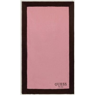 Guess Ręcznik plażowy 100 x 180 cm różowy OS Guess Ręcznik plażowy 100 x 180 cm różowy OS