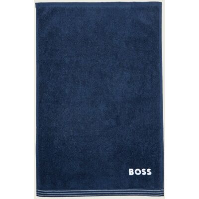 Boss BLACK Ręcznik dla gości Edge 40 x 60 cm granatowy OS Boss BLACK Ręcznik dla gości Edge 40 x 60 cm granatowy OS