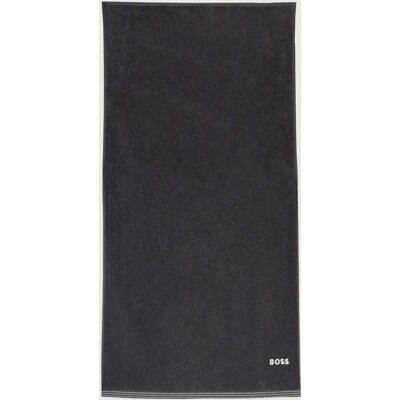 Boss BLACK Ręcznik kąpielowy Edge 69 x 142 cm grafitowy OS Boss BLACK Ręcznik kąpielowy Edge 69 x 142 cm grafitowy OS