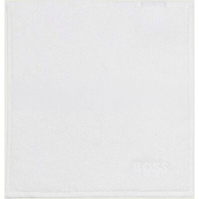 Boss BLACK Ręcznik do twarzy Edge 30 x 30 cm biały OS Boss BLACK Ręcznik do twarzy Edge 30 x 30 cm biały OS