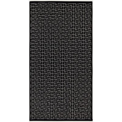 Balmain Ręcznik plażowy 90 x 180 cm czarny OS Balmain Ręcznik plażowy 90 x 180 cm czarny OS