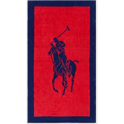 Polo Ralph Lauren Home Ręcznik plażowy 95 x 170 cm czerwony OS Polo Ralph Lauren Home Ręcznik plażowy 95 x 170 cm czerwony OS