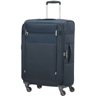 Samsonite Walizka CITYBEAT SPINNER 66/24 EXP granatowy OS Samsonite Walizka CITYBEAT SPINNER 66/24 EXP granatowy OS
