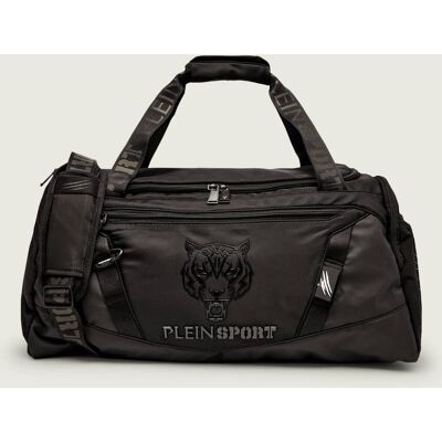Plein Sport Torba sportowa Duffle Tiger czarny OS Plein Sport Torba sportowa Duffle Tiger czarny OS