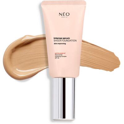 NEO MAKE UP Podkład nawilżający Sheer Foundation: 04 Sand NEO MAKE UP Podkład nawilżający Sheer Foundation: 04 Sand