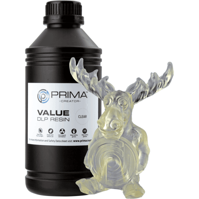 Primacreator Value Uv / Dlp Resin - 1kg - Clear Primacreator Value Uv / Dlp Resin - 1kg - Clear