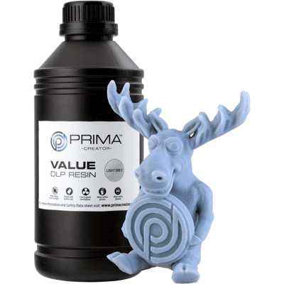 Primacreator Value Uv / Dlp Resin - 1 Kg - Light Grey Primacreator Value Uv / Dlp Resin - 1 Kg - Light Grey