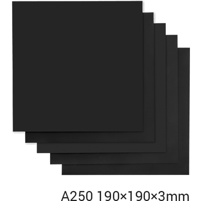 Frosted Acrylic Sheet For Snapmaker 2.0 / 190 × 190 × 3mm / 5-pack Frosted Acrylic Sheet For Snapmaker 2.0 / 190 × 190 × 3mm / 5-pack