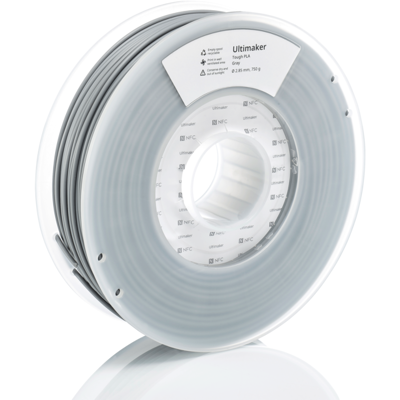 Ultimaker Tough PLA - 2.85 Mm - 750 G - Grey Ultimaker Tough PLA - 2.85 Mm - 750 G - Grey