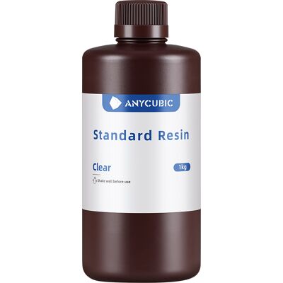 Anycubic Standard Resin Clear 1kg Anycubic Standard Resin Clear 1kg
