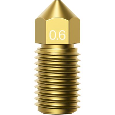 Ankermake M5 / M5c Brass Nozzle Kit 0,6mm - 10 Pcs Ankermake M5 / M5c Brass Nozzle Kit 0,6mm - 10 Pcs