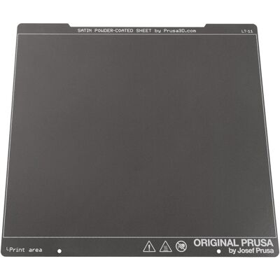 Satin Powder-coated Print Sheet Prusa I3 Mk3/s/+, I3 Mk2.5/s Satin Powder-coated Print Sheet Prusa I3 Mk3/s/+, I3 Mk2.5/s