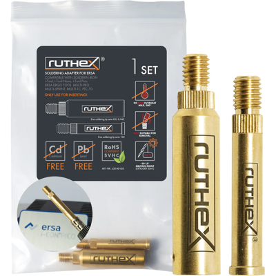 Ruthex Ersa Series 832, 842 & 102 - I-tool Pico, Ptc 70 Compatible Soldering Tips Adapter Ruthex Ersa Series 832, 842 & 102 - I-tool Pico, Ptc 70 Compatible Soldering Tips Adapter