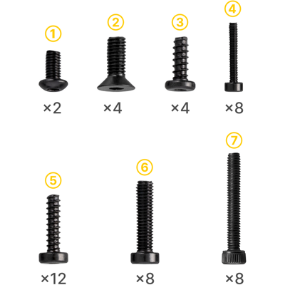Snapmaker Screw Set (for U1) Snapmaker Screw Set (for U1)