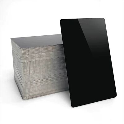 Xtool Glossy Black Aluminum Business Cards (300pcs) Xtool Glossy Black Aluminum Business Cards (300pcs)