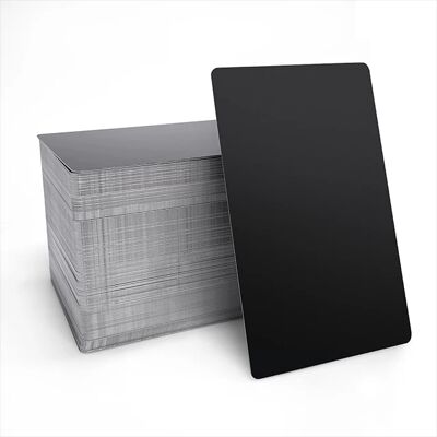 Xtool Frosted Black Aluminum Business Cards (300pcs) Xtool Frosted Black Aluminum Business Cards (300pcs)