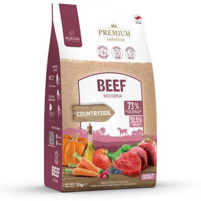 Pokusa Wołowina dla Dorosłych Psów - 3kg Pokusa Wołowina dla Dorosłych Psów - 3kg