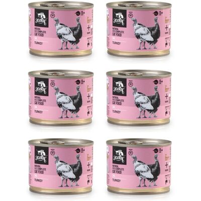 3COTY 34. Indyk Senior - mokra karma dla kota - 6x180g 3COTY 34. Indyk Senior - mokra karma dla kota - 6x180g