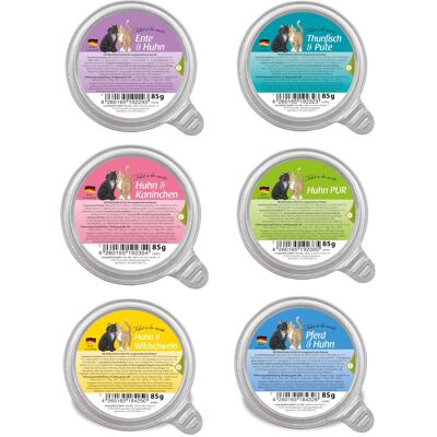 GRANATAPET Filet á la carte MIX 6 SMAKÓW - mokra karma dla kota - 6x85g GRANATAPET Filet á la carte MIX 6 SMAKÓW - mokra karma dla kota - 6x85g