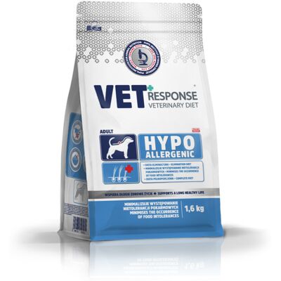 VET RESPONSE Hypoallergenic - sucha karma dla psa - 1,6kg VET RESPONSE Hypoallergenic - sucha karma dla psa - 1,6kg
