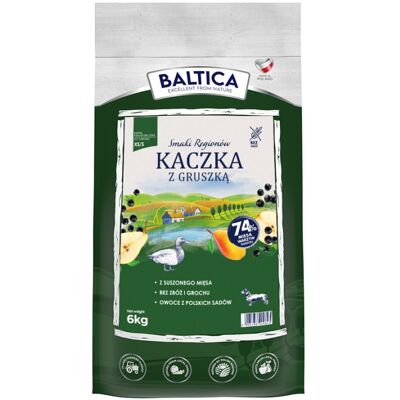 BALTICA Smaki regionów Małe rasy Kaczka z gruszką - sucha karma dla psa - 6kg BALTICA Smaki regionów Małe rasy Kaczka z gruszką - sucha karma dla psa - 6kg