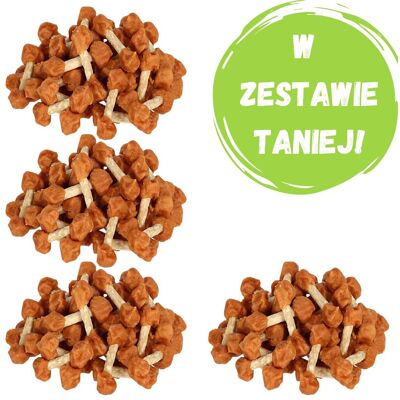 PETITTO Kostki z kurczakiem - przysmak dla psa - 4x500g PETITTO Kostki z kurczakiem - przysmak dla psa - 4x500g