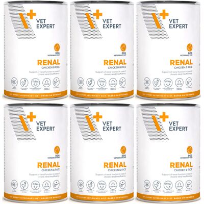 VETEXPERT Renal Kurczak - mokra karma dla psa - 6x400g VETEXPERT Renal Kurczak - mokra karma dla psa - 6x400g