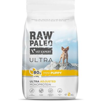 RAW PALEO Ultra Turkey Mini Puppy 2kg - Karma dla szczeniąt RAW PALEO Ultra Turkey Mini Puppy 2kg - Karma dla szczeniąt