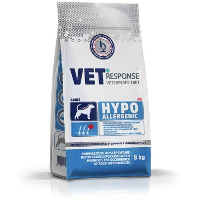 VET RESPONSE Hypoallergenic - sucha karma dla psa - 8kg VET RESPONSE Hypoallergenic - sucha karma dla psa - 8kg