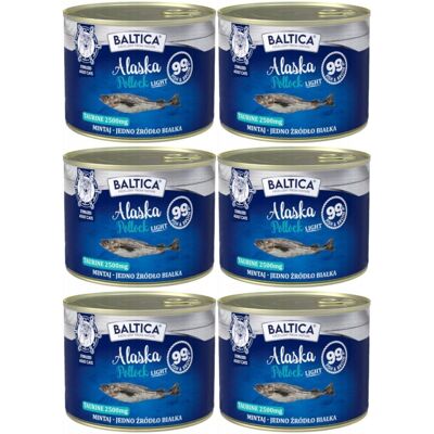 BALTICA Excellent Mono Mintaj Light - mokra karma dla kota - 6x185g BALTICA Excellent Mono Mintaj Light - mokra karma dla kota - 6x185g
