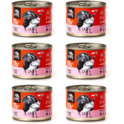3COTY 17. Indyk i kryl - mokra karma dla kota - 6x180g 3COTY 17. Indyk i kryl - mokra karma dla kota - 6x180g