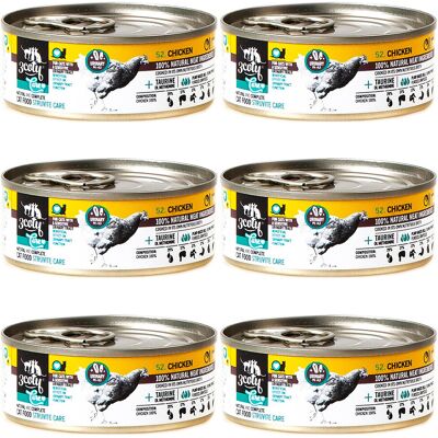 3COTY Kurczak Struvite care - mokra karma dla kota - 6x80g 3COTY Kurczak Struvite care - mokra karma dla kota - 6x80g
