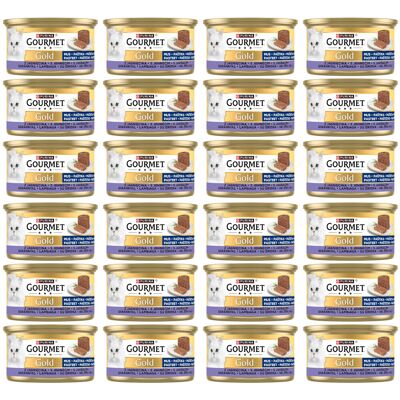 Purina Nestle PURINA Gourmet Gold Mus z jagnięciną - mokra karma dla kota - 24x85g Purina Nestle PURINA Gourmet Gold Mus z jagnięciną - mokra karma dla kota - 24x85g
