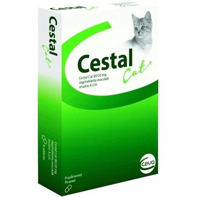 CEVA Cestal Cat - tabletki na odrobaczanie dla kota - 8 szt. CEVA Cestal Cat - tabletki na odrobaczanie dla kota - 8 szt.