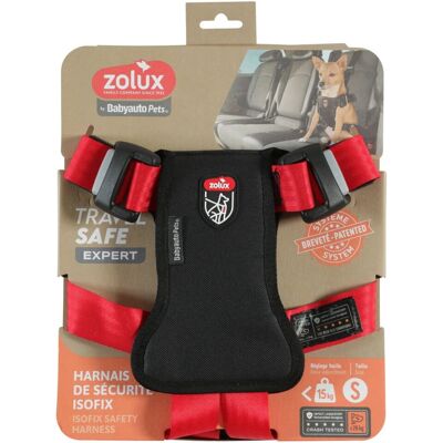 ZOLUX Travel Safe S czerwone - szelki dla psa ZOLUX Travel Safe S czerwone - szelki dla psa