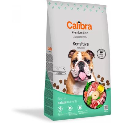 Karma dla psa z jagnięciną Calibra - 12kg - Wrażliwy, Bez glutenu Karma dla psa z jagnięciną Calibra - 12kg - Wrażliwy, Bez glutenu