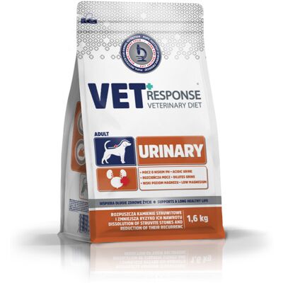 VET RESPONSE Urinary - sucha karma dla psa - 1,6kg VET RESPONSE Urinary - sucha karma dla psa - 1,6kg
